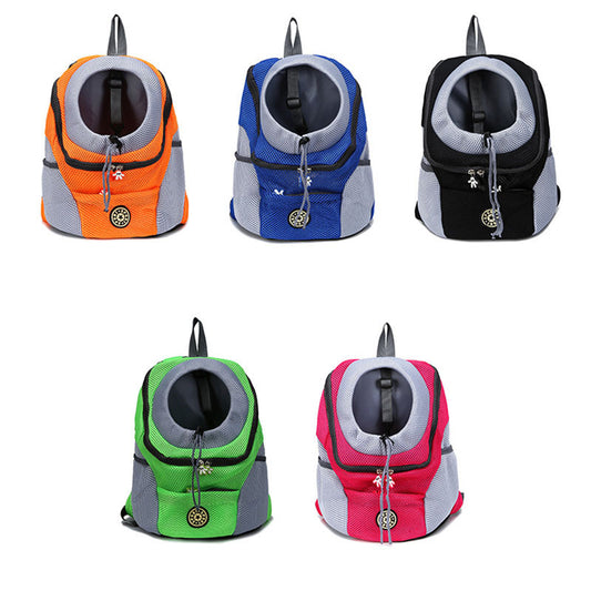Pet Dog Carrier Backpack – Breathable Travel Backpack for Small & Medium Dogs, Comfortable Shoulder Design (S | L | XL)