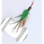 Interactive Cat Toy With Interchangeable Heads Pet Feather T