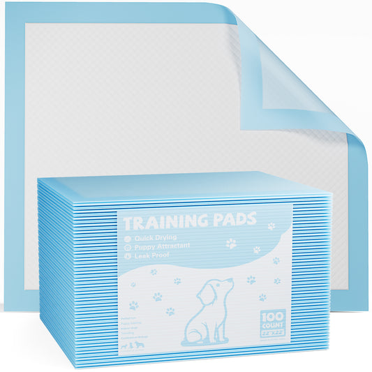 Leak-Proof Quick-Drying Puppy Pads – Disposable Super Absorbent Dog Pee Pads for Training & Home Use (Multiple Sizes)