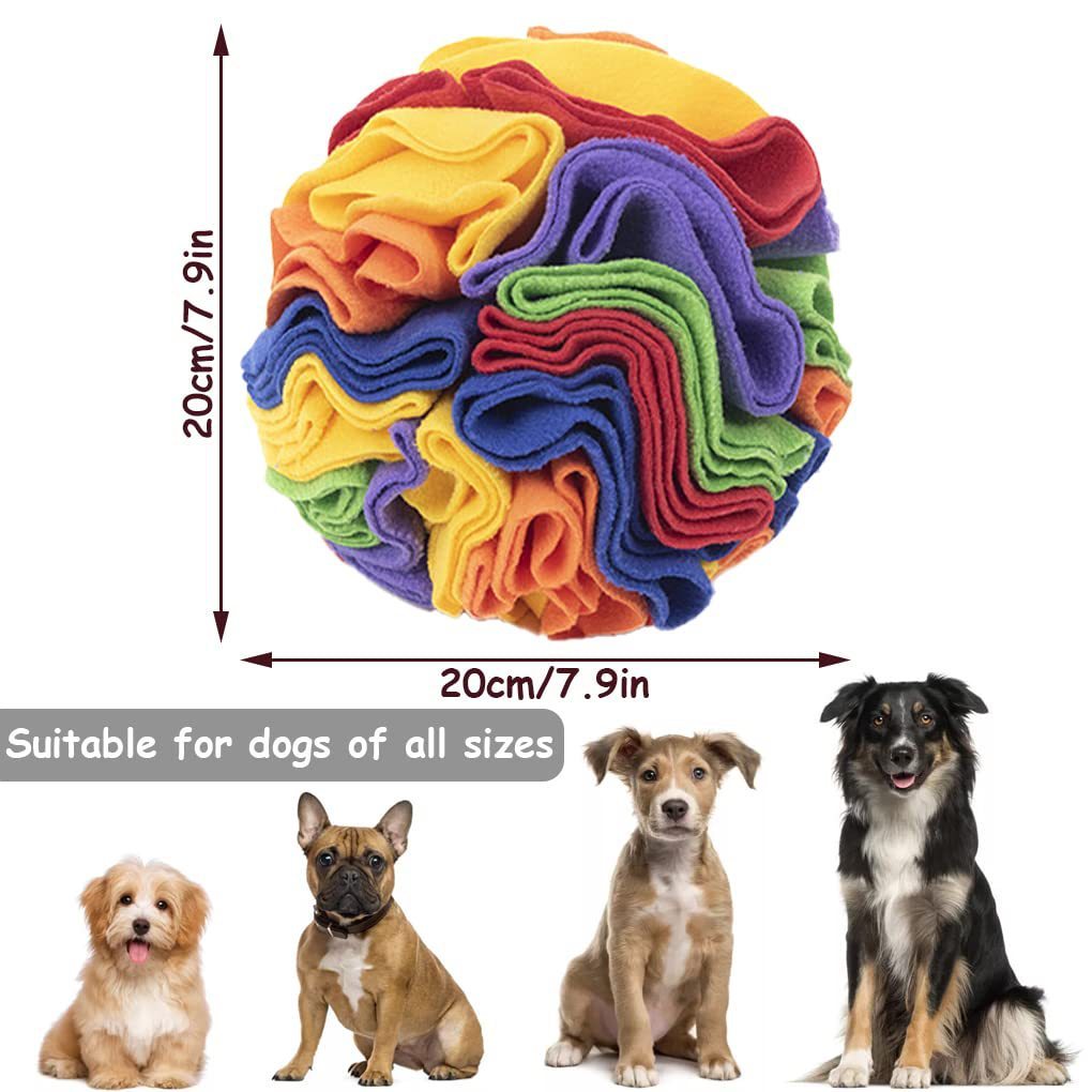 Dog Sniffing Ball Plush Toy Secondary image