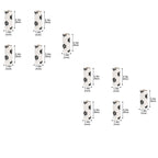 Biodegradable Dog Poop Bags with Dispenser – Eco-Friendly EPI+HDPE Waste Bags, Leak-Proof Continuous Roll Design (Multiple Pack Options)