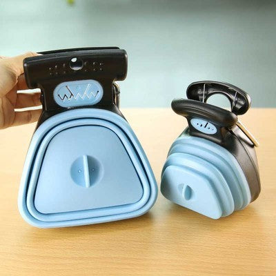Dog Pet Travel Foldable Pooper Scooper With 1 Roll Decomposable bags Poop Scoop Clean Pick Up Excreta Cleaner Epacket Shipping Main image