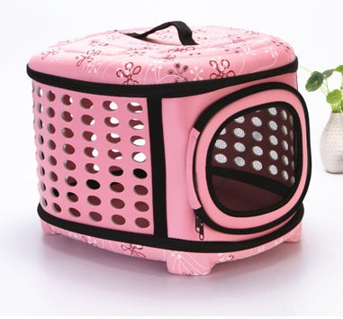 Pet Space Foldable Handbag Out Portable Pet Shoulder Bag Printing