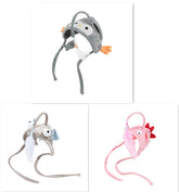 New Head Wearing Feather Funny Cat Stick Funny Cat