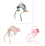 New Head Wearing Feather Funny Cat Stick Funny Cat