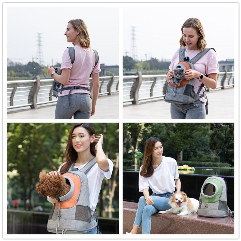Shoulder Pet Bag Portable Breathable Dog Cat Backpack Main image
