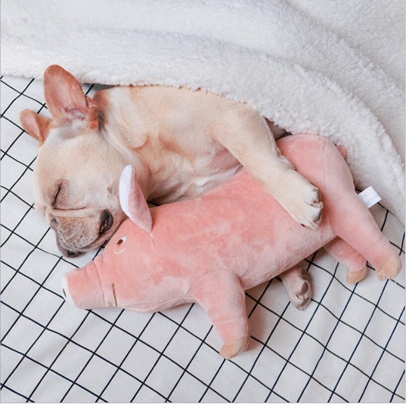 Pet Dog Sleeping Companion Plush Toy Secondary image
