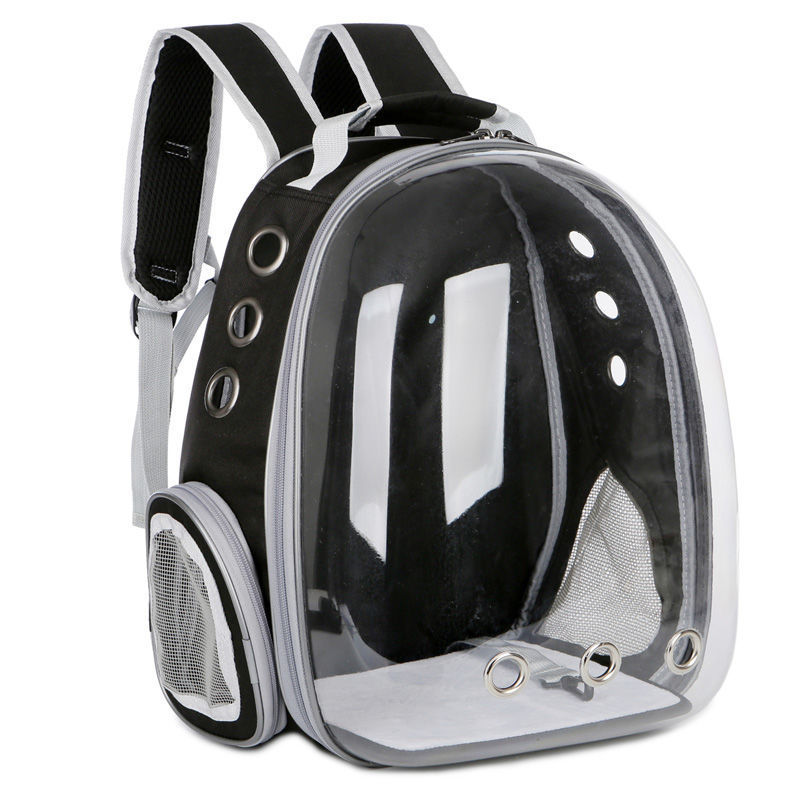 Cat And Dog Space Bag With A Large Backpack On The Chest Secondary image
