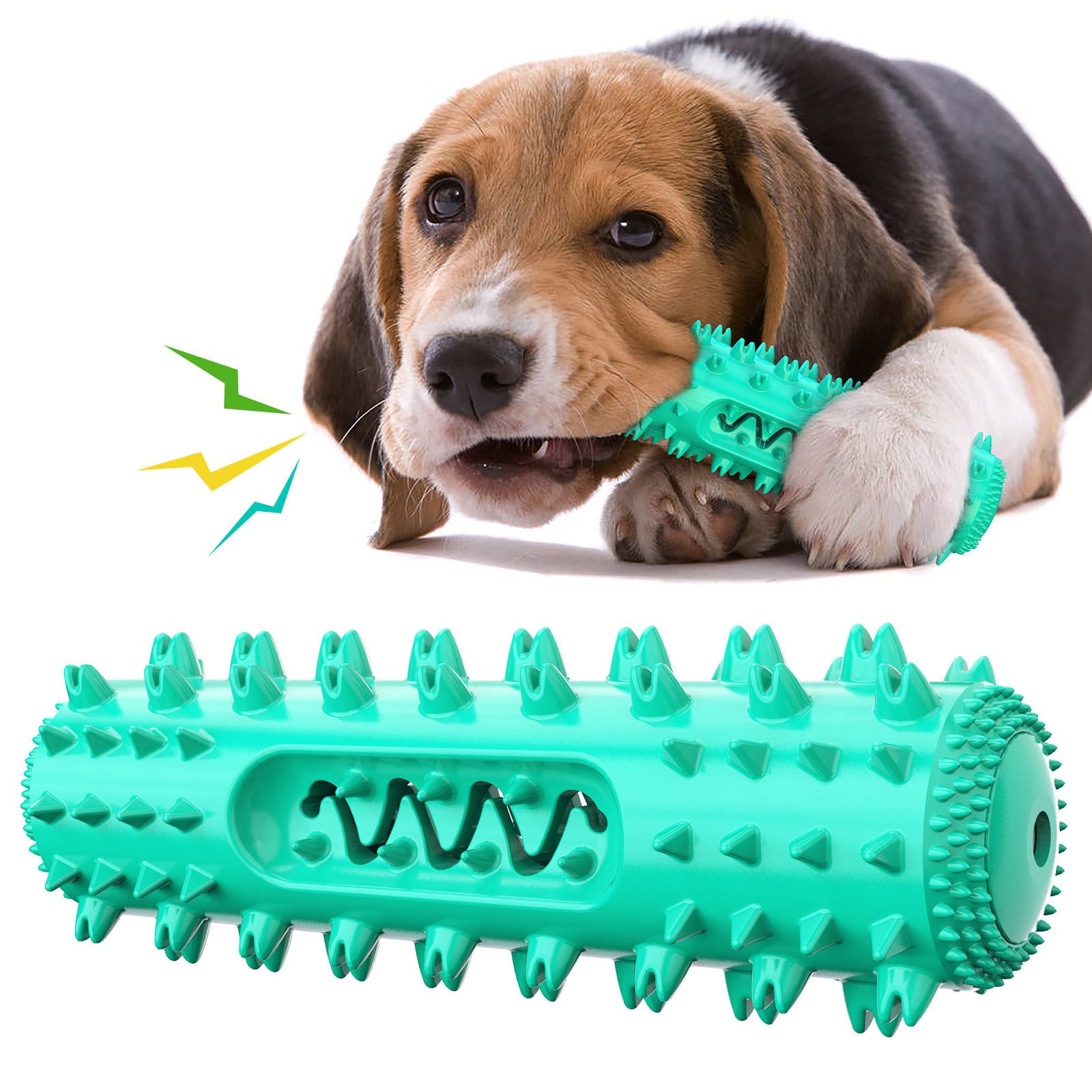 Pet Supplies Vocal Pet Dog Teething Stick Cleaning Dog Toothbrush Vent Chewing Dog Toy Main image