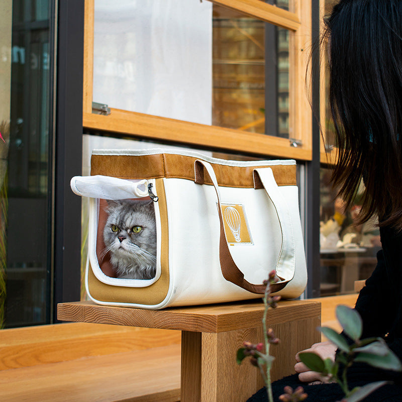 New Style Portable Cat bag Large Outing Portable Cat Backpack Main image