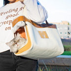 New Style Portable Cat bag Large Outing Portable Cat Backpack