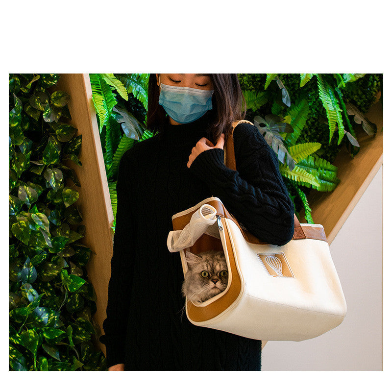 New Style Portable Cat bag Large Outing Portable Cat Backpack Secondary image
