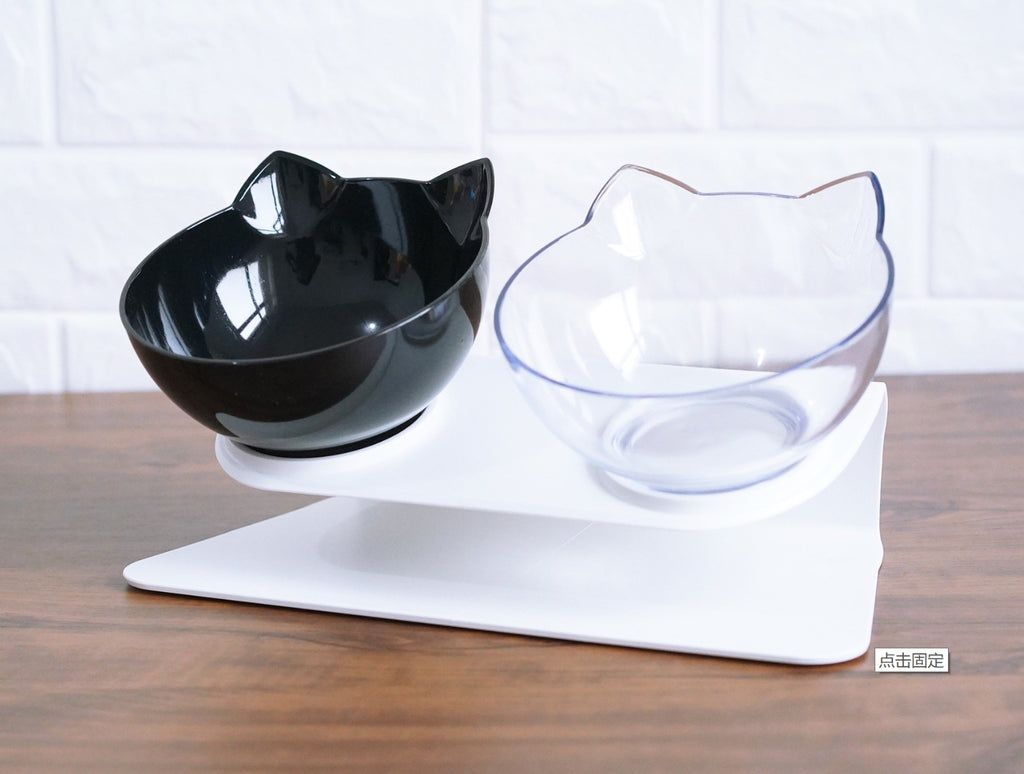 Inclined Cat Food Bowl