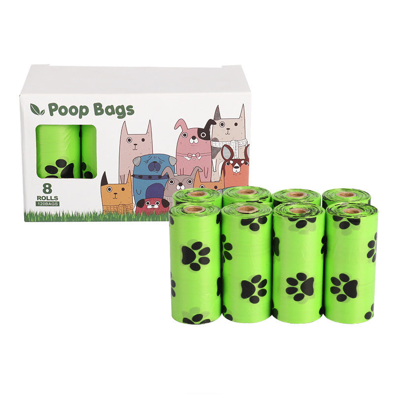 Biodegradable Dog Poop Bags with Dispenser – Eco-Friendly EPI+HDPE Waste Bags, Leak-Proof Continuous Roll Design (Multiple Pack Options)
