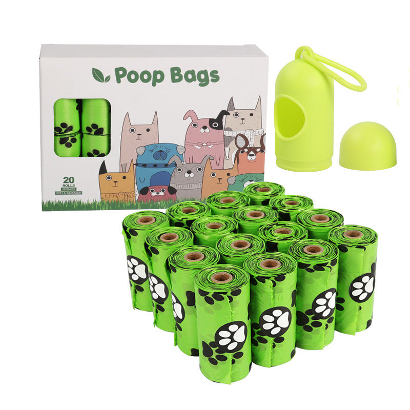 Biodegradable Dog Poop Bags with Dispenser – Eco-Friendly EPI+HDPE Waste Bags, Leak-Proof Continuous Roll Design (Multiple Pack Options)