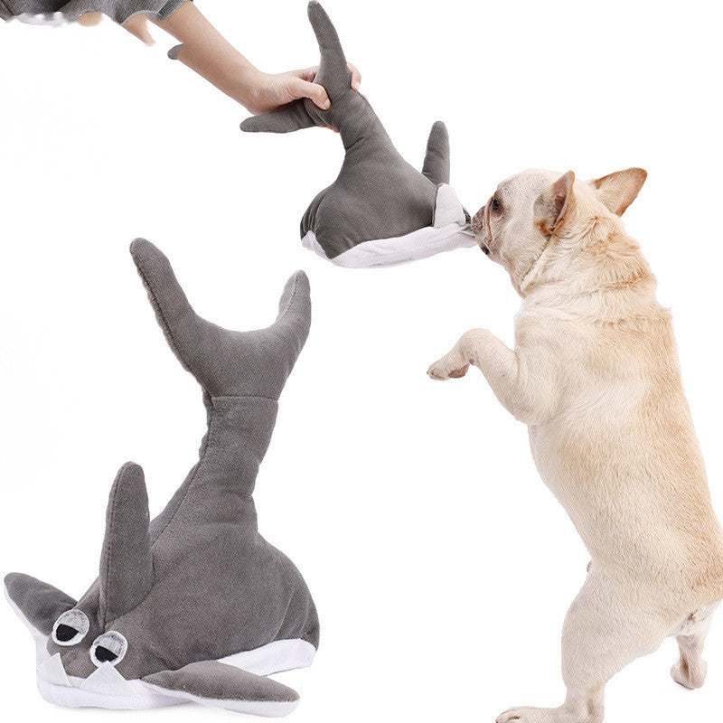 New product pet plush toy shark doll Main image