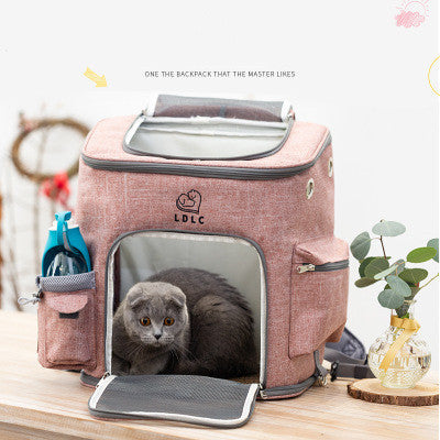 Transparent Portable Cat Backpack Pet Bag Main image