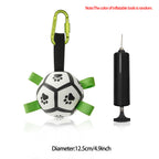 Interactive Dog Football Toy Soccer Ball Inflated Training Toy For Dogs Outdoor Border Collie Balls For Large Dogs Pet Supplies