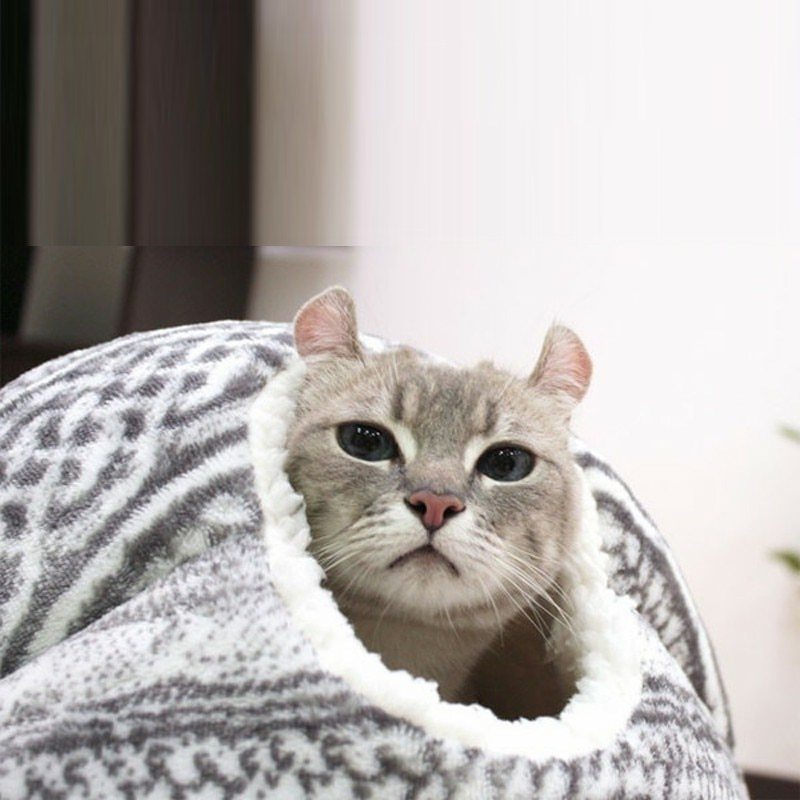 Spherical Cat House With Round Openin  Your Cat Will Love It  Cat Playhouse Secondary image