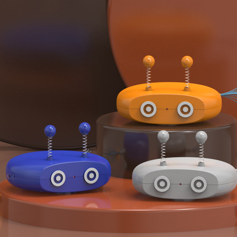 Electric Robot Laser Cat Toy USB Charging Feather