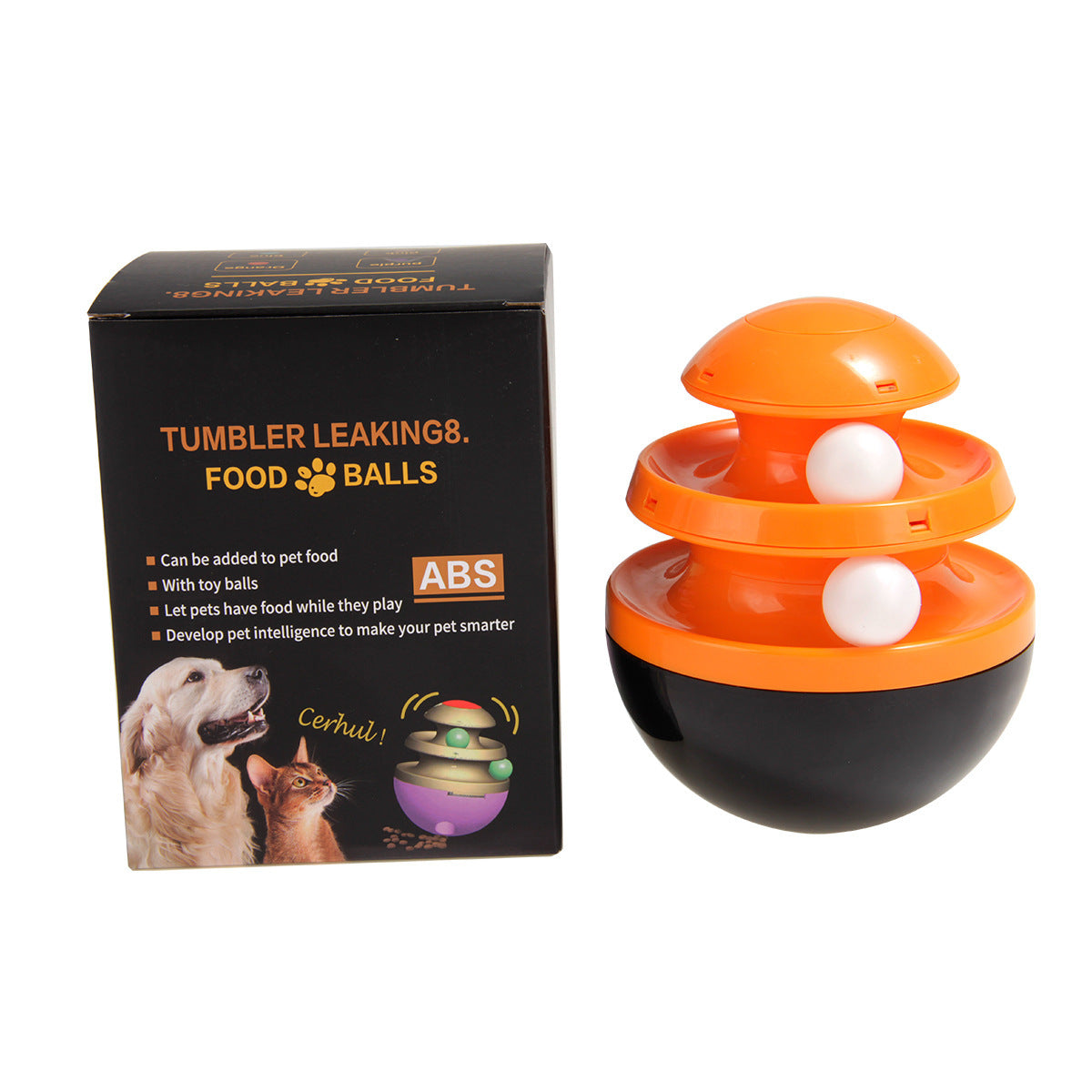 Interactive Dog Cup, Dog Food Dispenser, Leaky Ball Secondary image