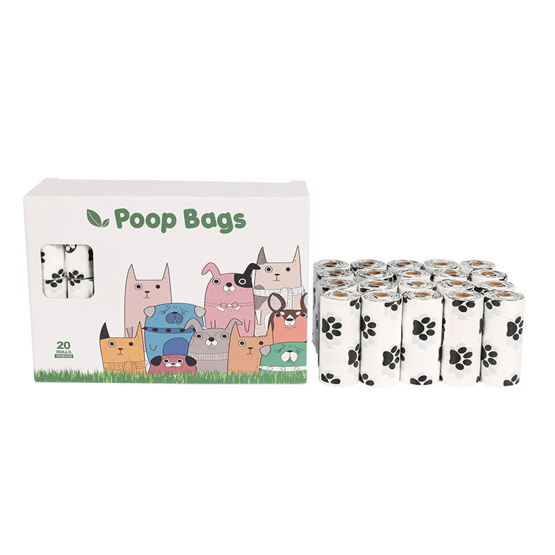 Biodegradable Dog Poop Bags with Dispenser – Eco-Friendly EPI+HDPE Waste Bags, Leak-Proof Continuous Roll Design (Multiple Pack Options)