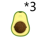 avocado catnip toy designed for cats with a unique avocado shape and cat mint infusion