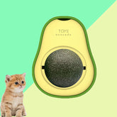 Avocado catnip toy designed to engage and entertain your cat with natural cat mint infusion.