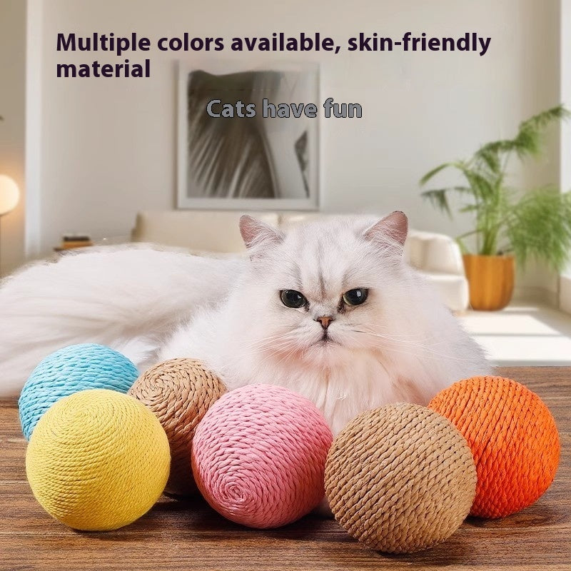 Sisal Ball Oversized Cat Toy Self-Hi Relieving Stuffy Main image