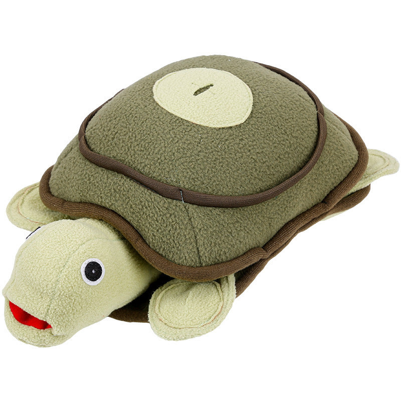 Dog puzzle tortoise plush toy Main image