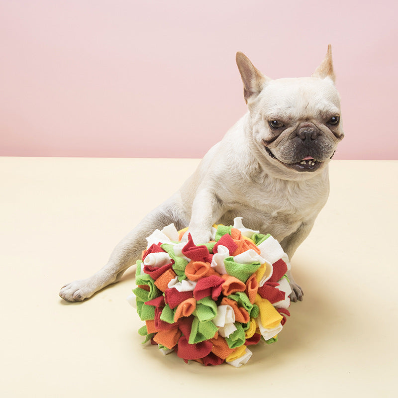 Hollow Bite Resistant Rubber Pet Food Toy For Pets Main image