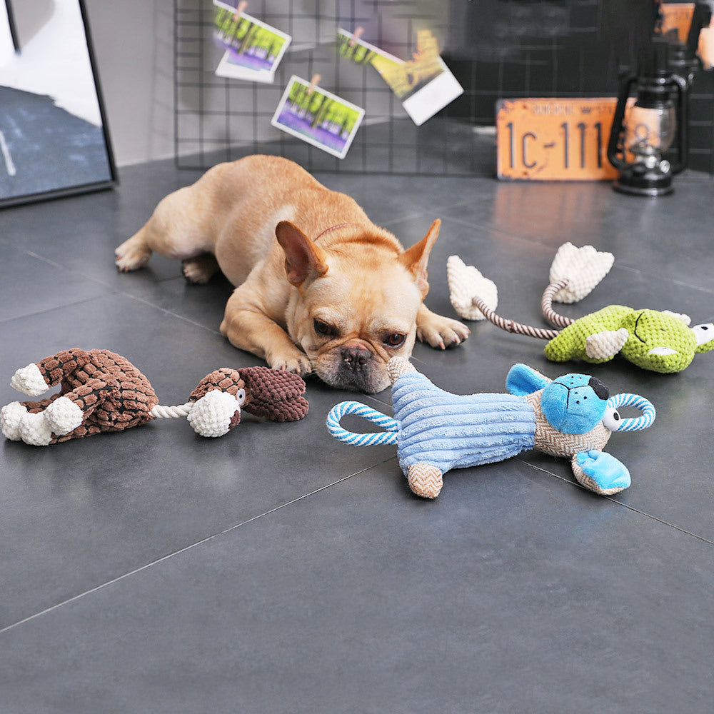 Pet Vocal Toy Plush, Accompany With Bite-resistant And Anti-boring Products Main image