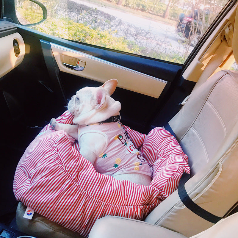 Travel car seat small dog Schnauzer cushion dog Secondary image