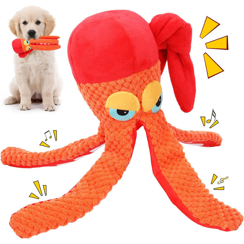 Pet Plush Toy Octopus Dog Puzzle Secondary image