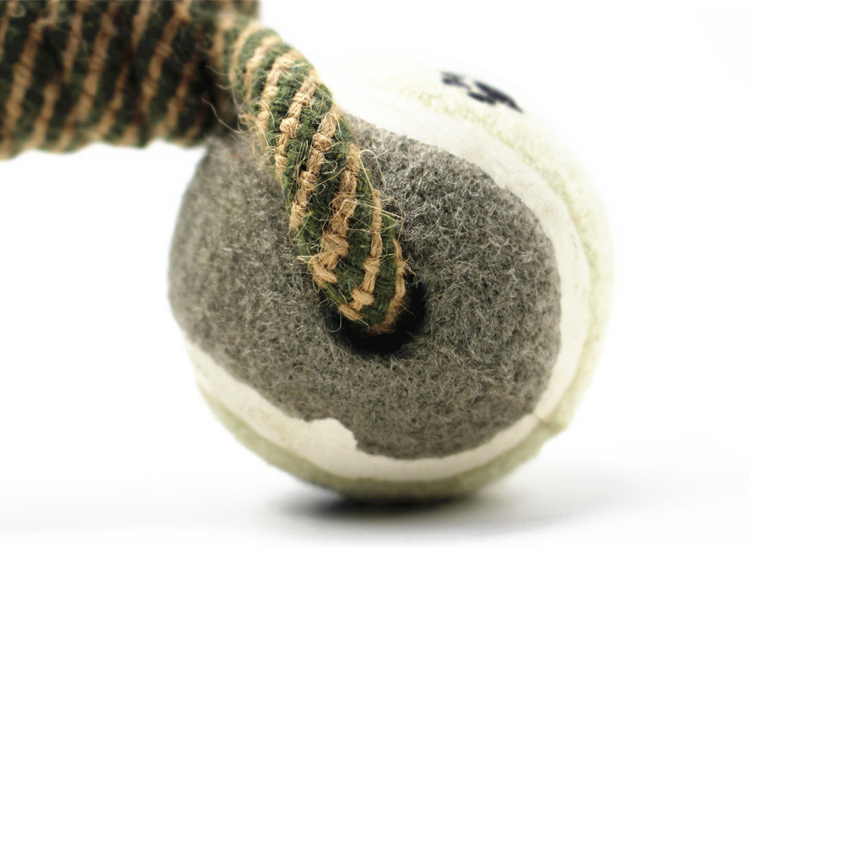 Pet Dumbbell Rope Tennis Ball Chew Toys Teeth Cleaning Secondary image
