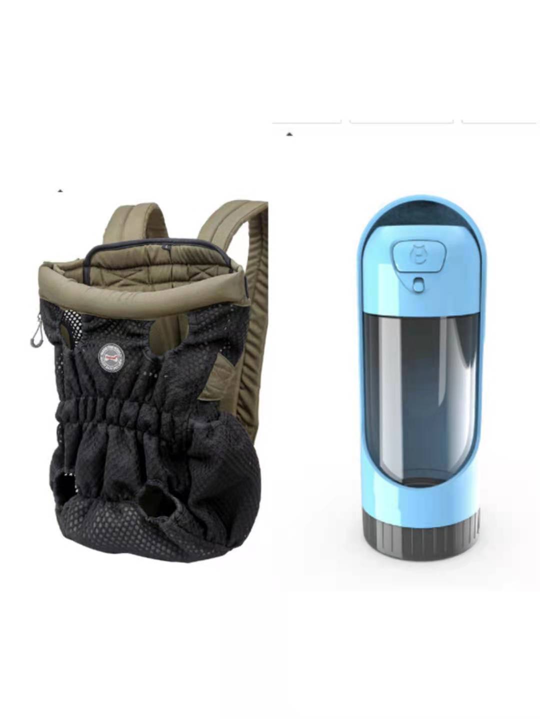 Pet Carrier Backpack Outdoor Travel Mesh Breathable Shoulder Bags Secondary image