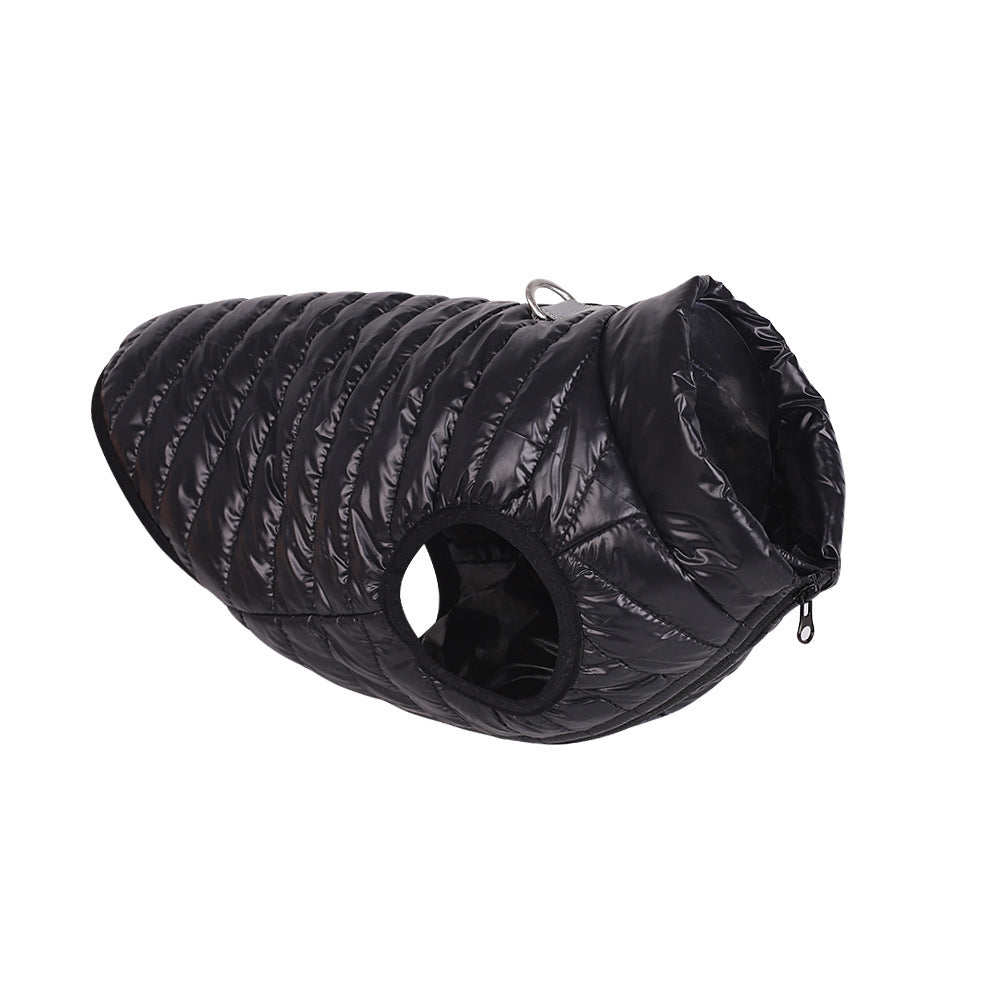 New Pet Dog Clothing Autumn And Winter Full Nylon Zipper Puppy Jacket Dog Clothing Secondary image
