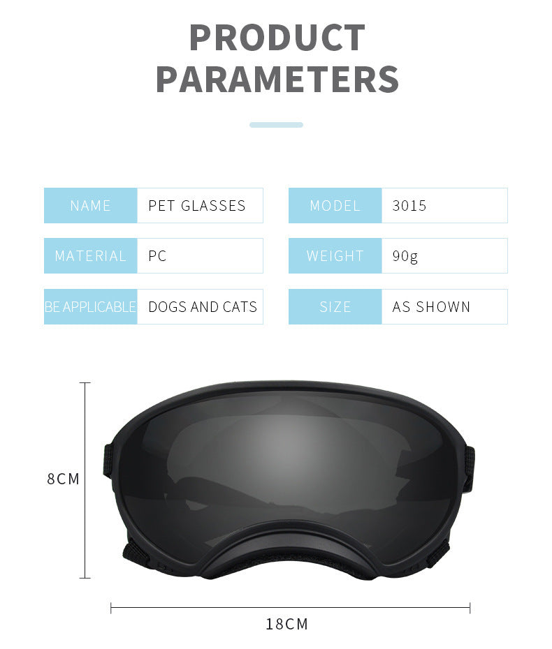 Ski Pet Dog Wind Protection Goggles Accessories Secondary image