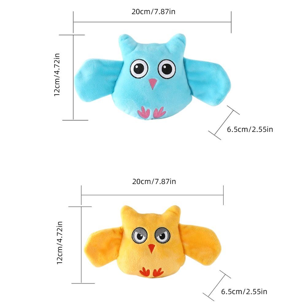 Animals Shape Squeaky Toys Plush Dog Toy Cute Bite Resistant PP Cotton Dog Toys For Small Large Dogs Puppy Pet Dog Accessories Secondary image