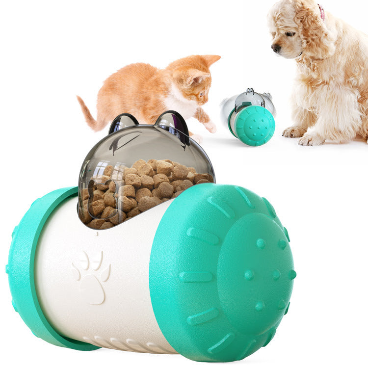 Funny Dog Treat Leaking Toy With Wheel Interactive Toy For D Main image