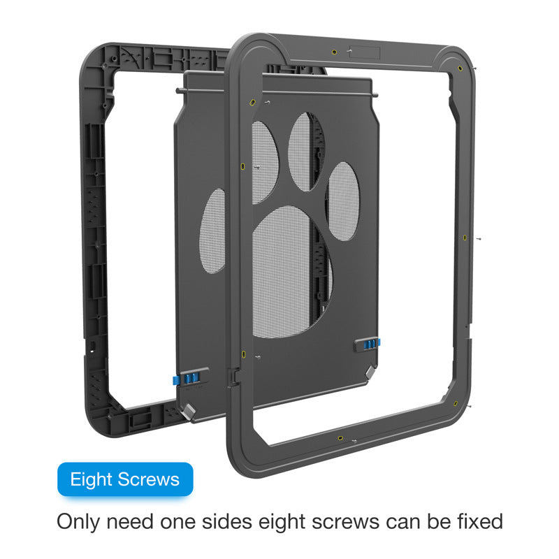 Paw Print Anti-bite Screen Door For Medium And Large Dogs Secondary image