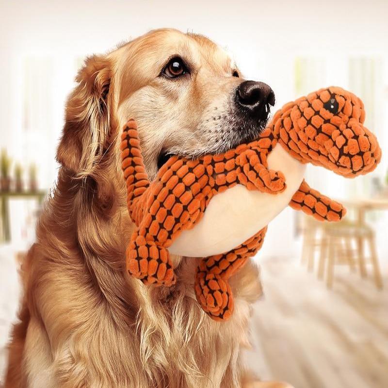 Dinosaur Pet Toys Giant Dogs Pets Interactive Dog Toys For Large Dogs Chew Toys Chihuahua Plush Stuffing Squeakers Main image