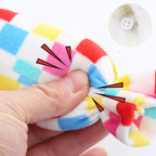 Pet Dog Toy BB Call Sweet Candy Square Puzzle