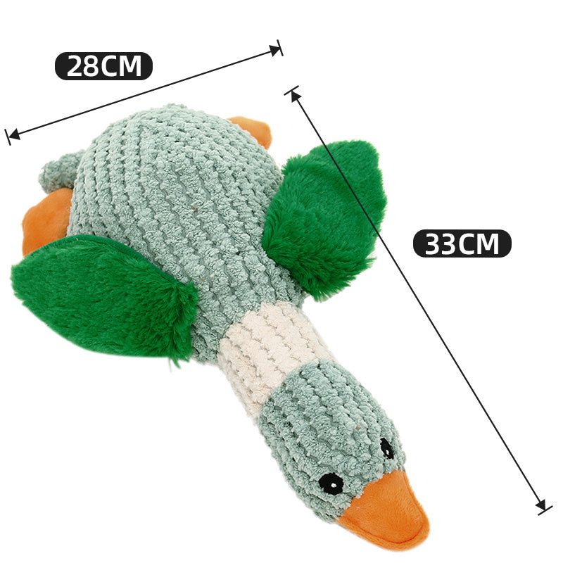 Dog's Stress Relief And Bite Resistant Sound Plush Toy