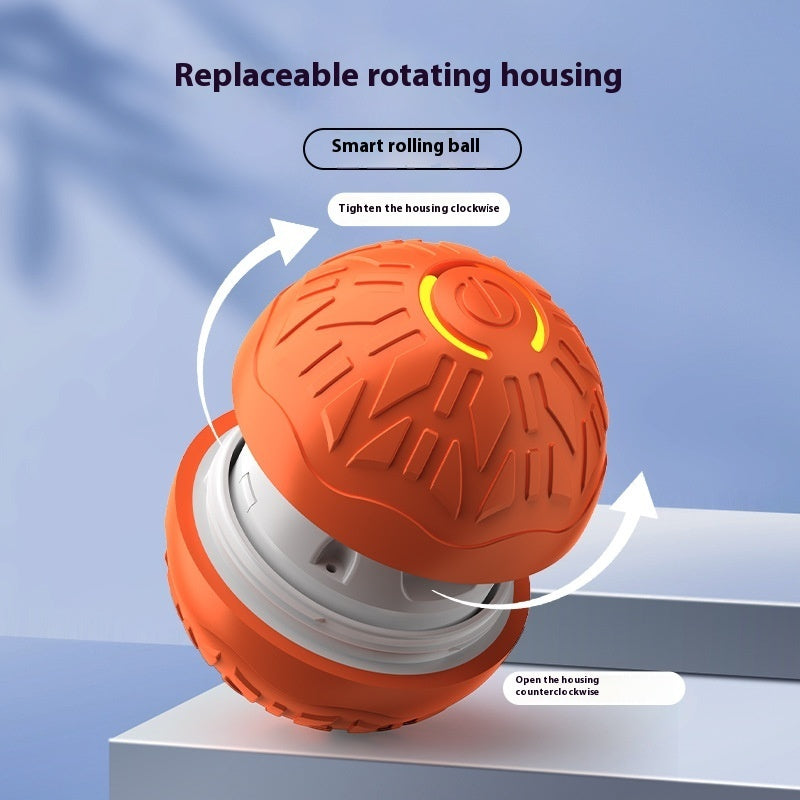 Pets Electric Jumping Ball Automatic Dog-teasing Luminous Pet Products Pets Dogs Training Products Ball Toys For Dogs Resistance Secondary image