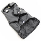 Pet Small Dog Sticker Embroidered Eagle Leather Jacket