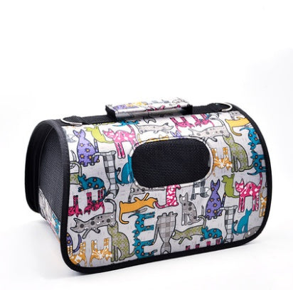 Pet Travel Backpack – Stylish, Durable & Comfortable Outing Bag for Dogs & Cats