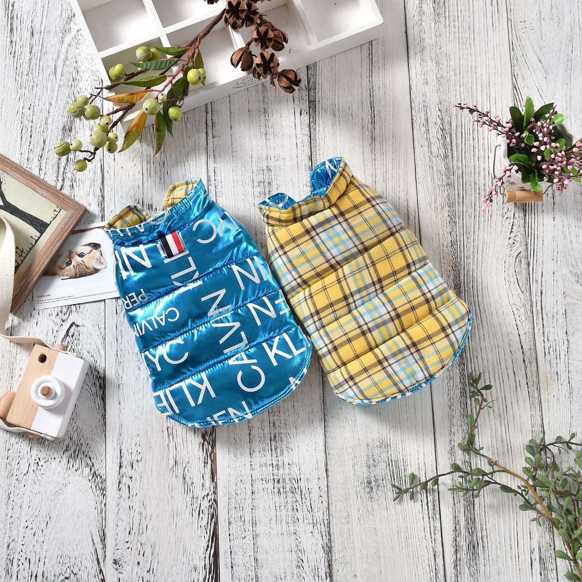 Dog Clothes Pet Two-legged Tide Clothes Golden Retriever Samoyed Large Dog Secondary image