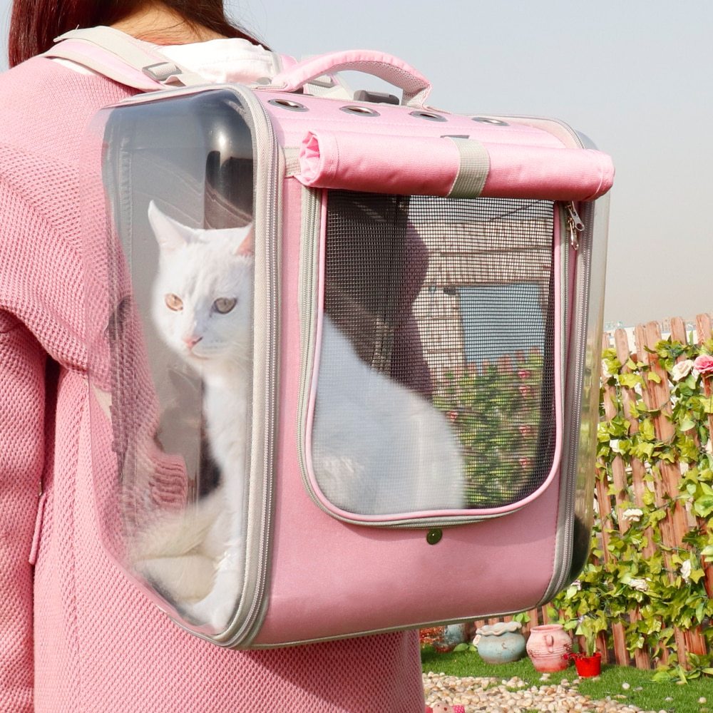 Pet bag cat go out portable backpack cat bag Main image