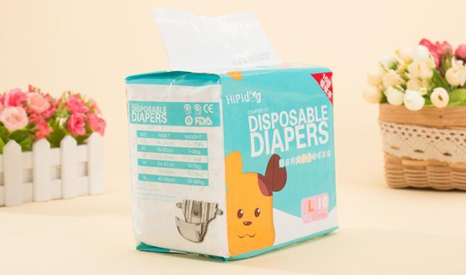 10PCS Per Bag Dog Diapers Secondary image